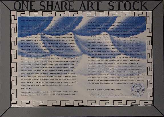 One Share Art Stock